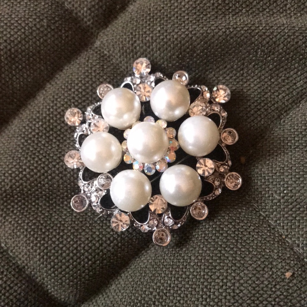 Brooch. Wedding